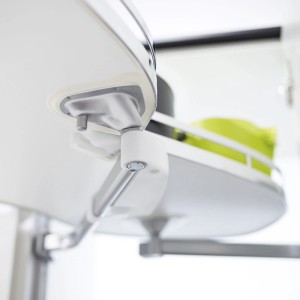 Kesseböhmer SoftStopp Plus Dämpfer Rechts Ausschwenkbar Anthrazit für LeMans II 2er Set