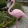 Ubbink Teichfigur Flamingo, rosa, 90 cm hoch, mit Erdspieß für Teichdeko & Wasserspiele.