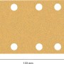 Bosch Expert Schleifblatt C470, 80x133mm, K60, 10 Stück, für Schwingschleifer. Schleifpapier mit Löchern.