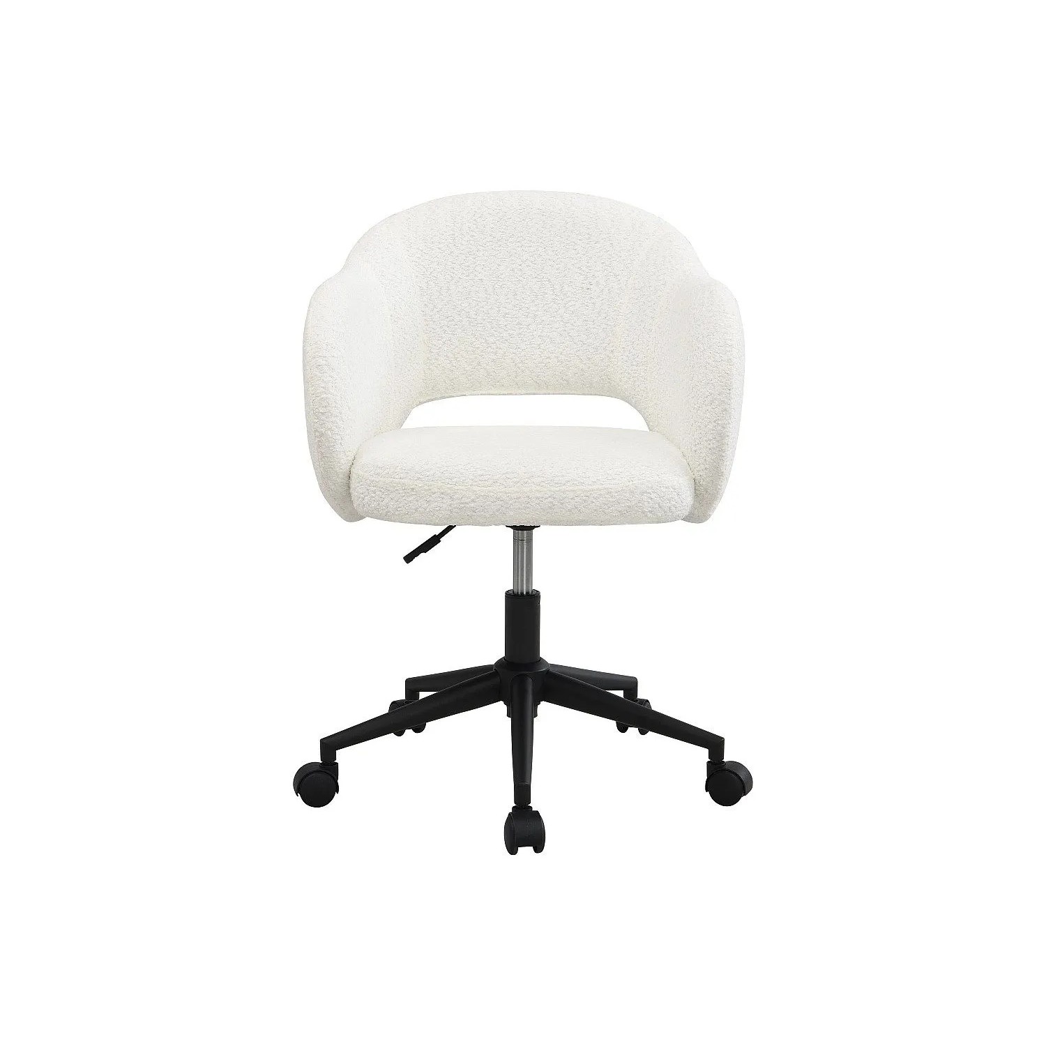 Vente-unique Bürostuhl Ohne Armlehnen Acacilio Weiß 56.5 cm