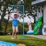 Plum Water Park Wasservorhang Outdoor-Wasserspiel für Kinder Höhenverstellbar Schlauchanschluss-Set Blau_7