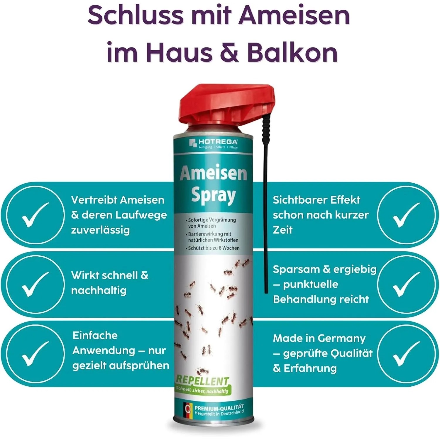 Hotrega Ameisenspray Repellent 600 ml_2