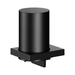 Keuco Lotionspender Edition 11 Black Selection, 180 ml, schwarz-matt. Seifenspender mit Wandhalterung.