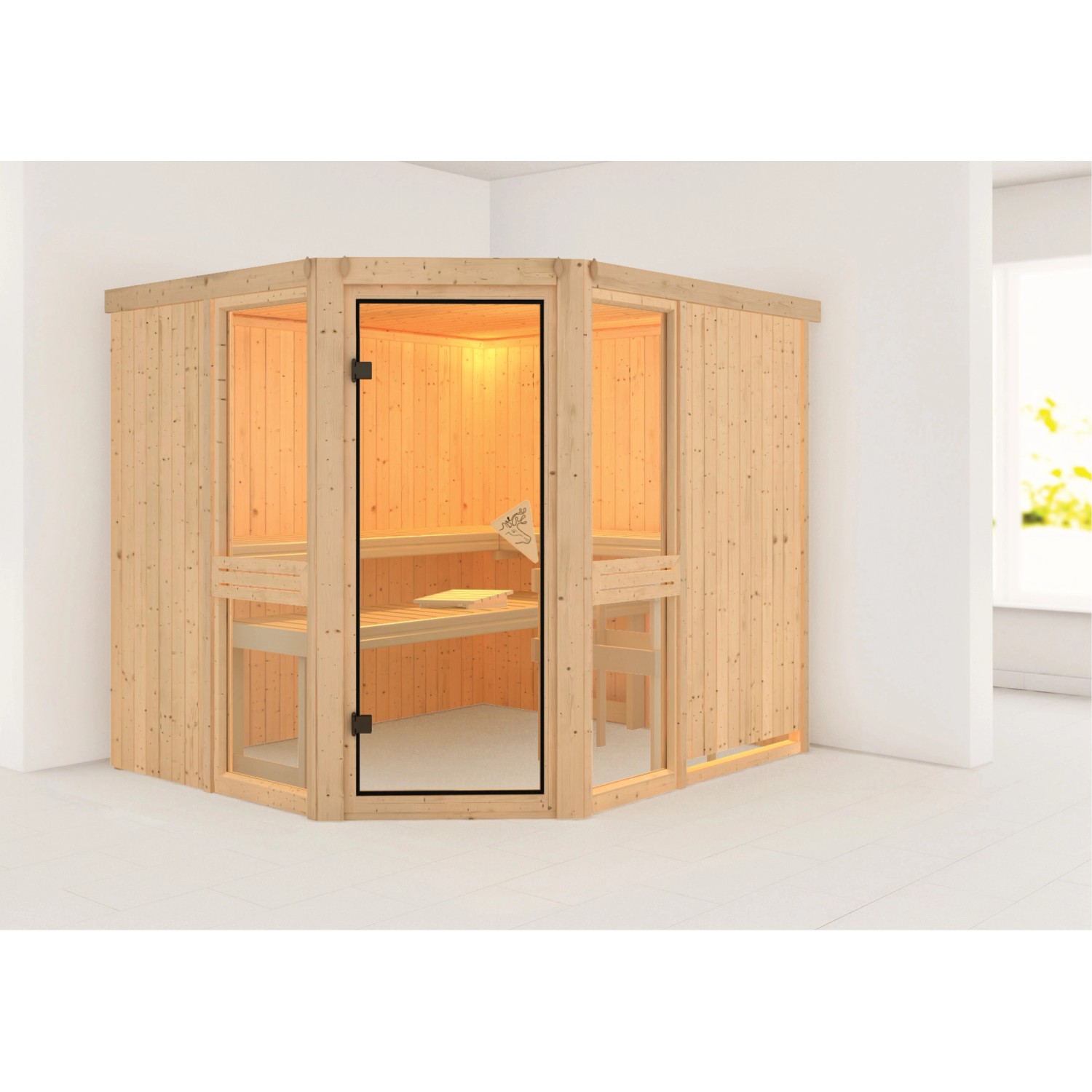 Karibu Sauna Anina 3 Natur