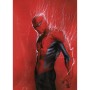 Komar Wandbild: Spider-Man im roten Spinnennetz, 50x70 cm. Marvel Deko für Kinderzimmer.