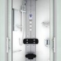 AcquaVapore Dampfdusche D46-10M3-EC 90x90 mit Regendusche, Handbrause und Massagedüsen.