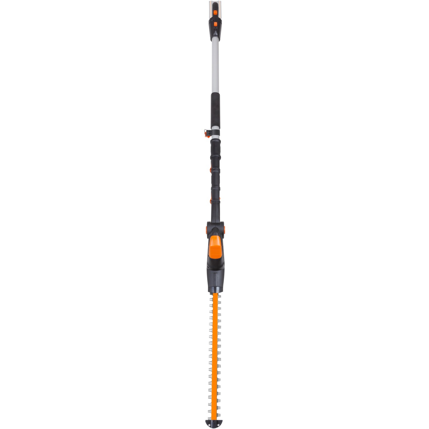 Worx WG252E.9 Akku-Teleskop-Heckenschere 20V Solo mit verstellbarem Kopf und Teleskopstange.