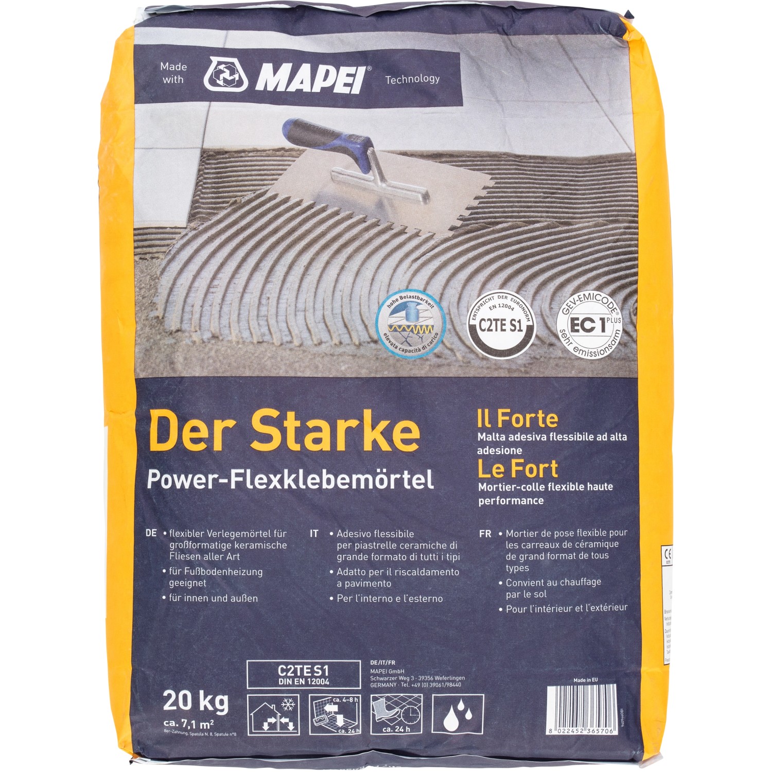 Mapei Flexmörtel C2TE S1 20 kg