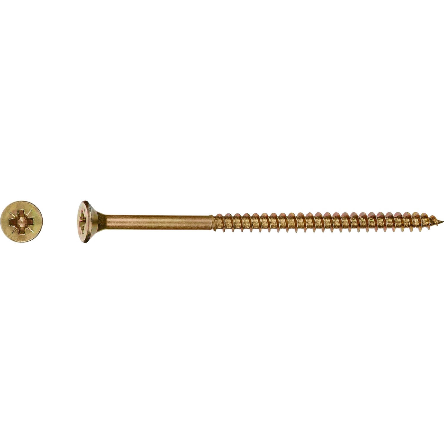 LUX Senkkopf Spanplattenschraube PZ-Antrieb Ø 5 mm x 90 mm 200 Stück