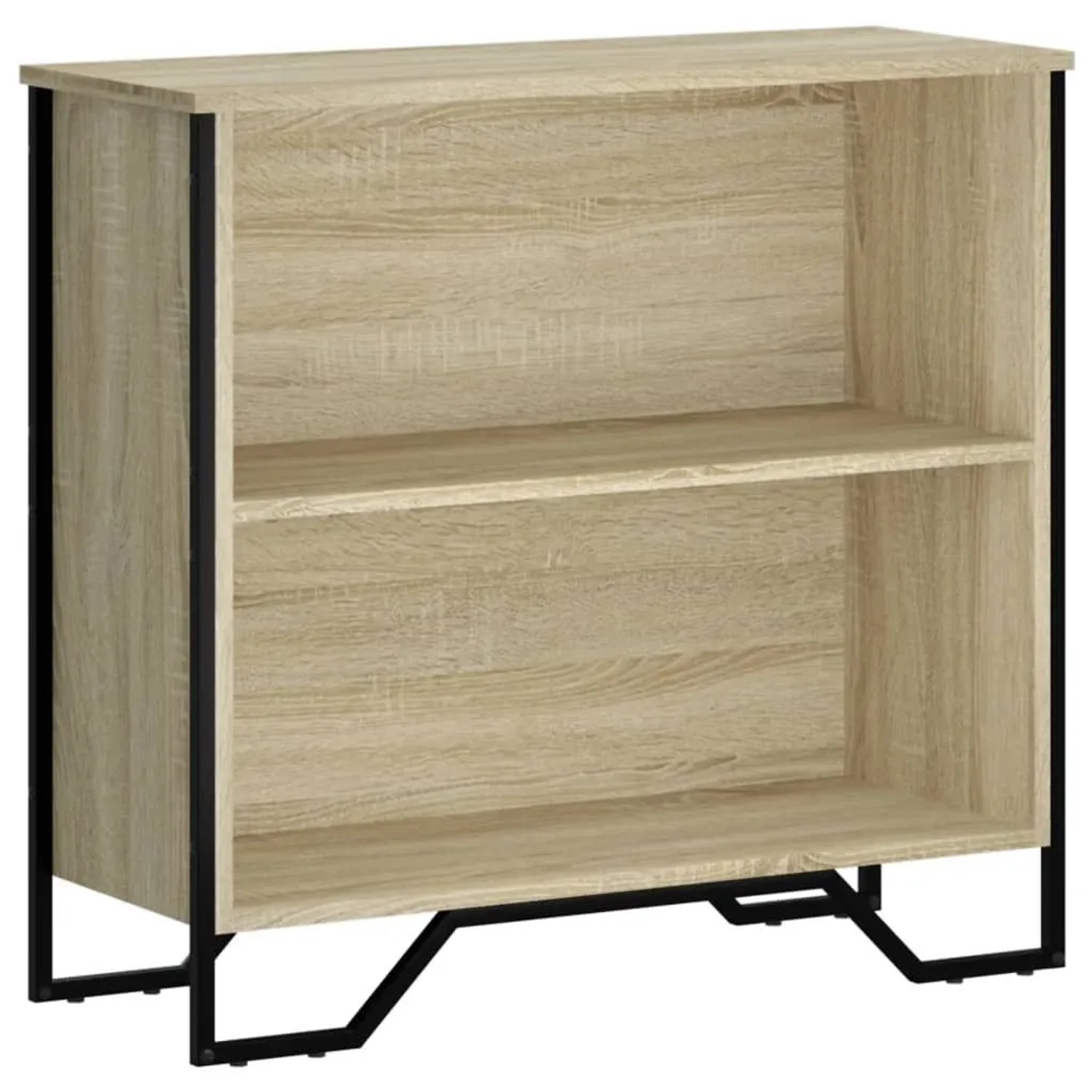 vidaXL Bücherregal Sonoma-Eiche 80x31x74,5 cm Holzwerkstoff 848620 günstig online kaufen