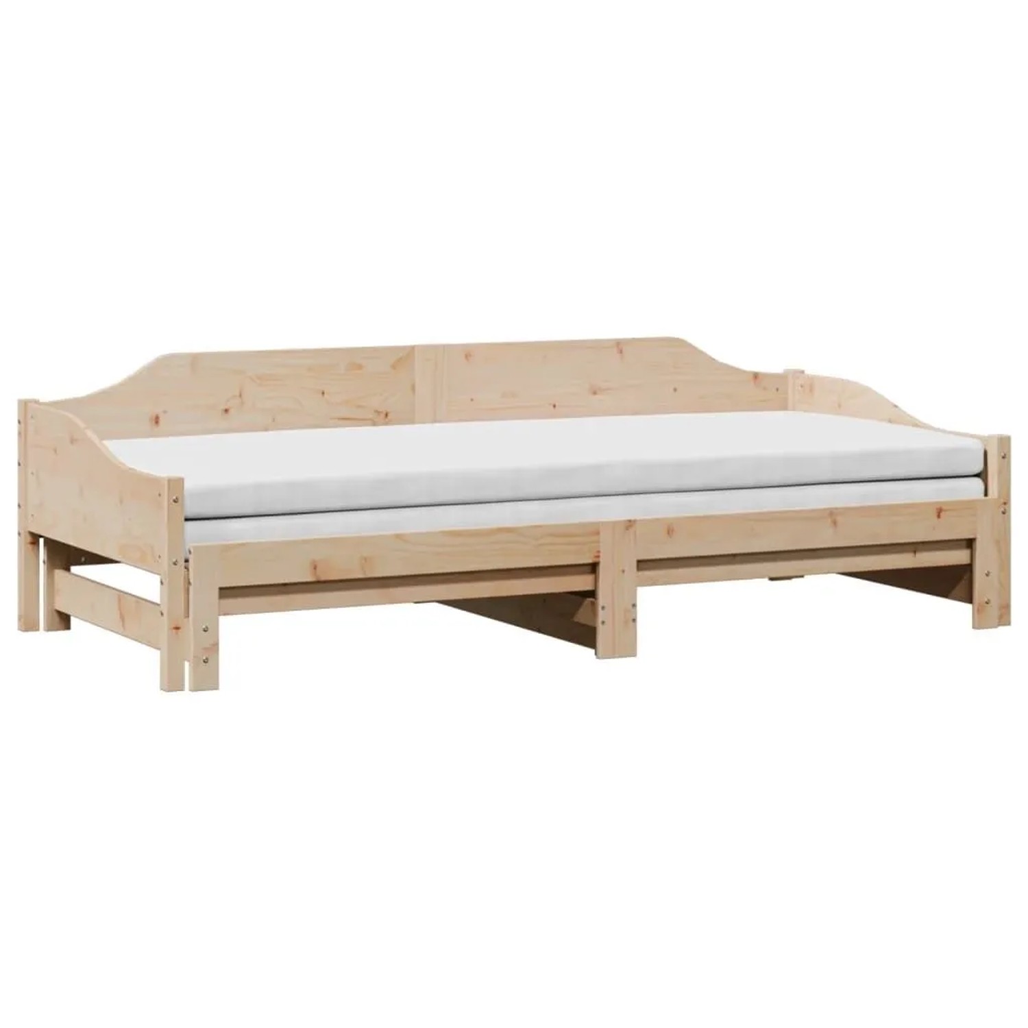 vidaXL Tagesbett Ausziehbar 90x190 cm Massivholz Kiefer 850908 günstig online kaufen