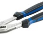 LUX Wasserpumpenzange Classic, 240 mm, mit blau-schwarzen Griffen zum Greifen und Lösen.