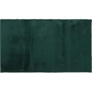 Dunkelgrüner Hochflor-Teppich Dark Wonder, 80x140 cm, für gemütliche Atmosphäre.