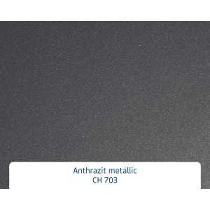Detailaufnahme: EcoStar Haustür Isopro IP 810S in Anthrazitmetallic.