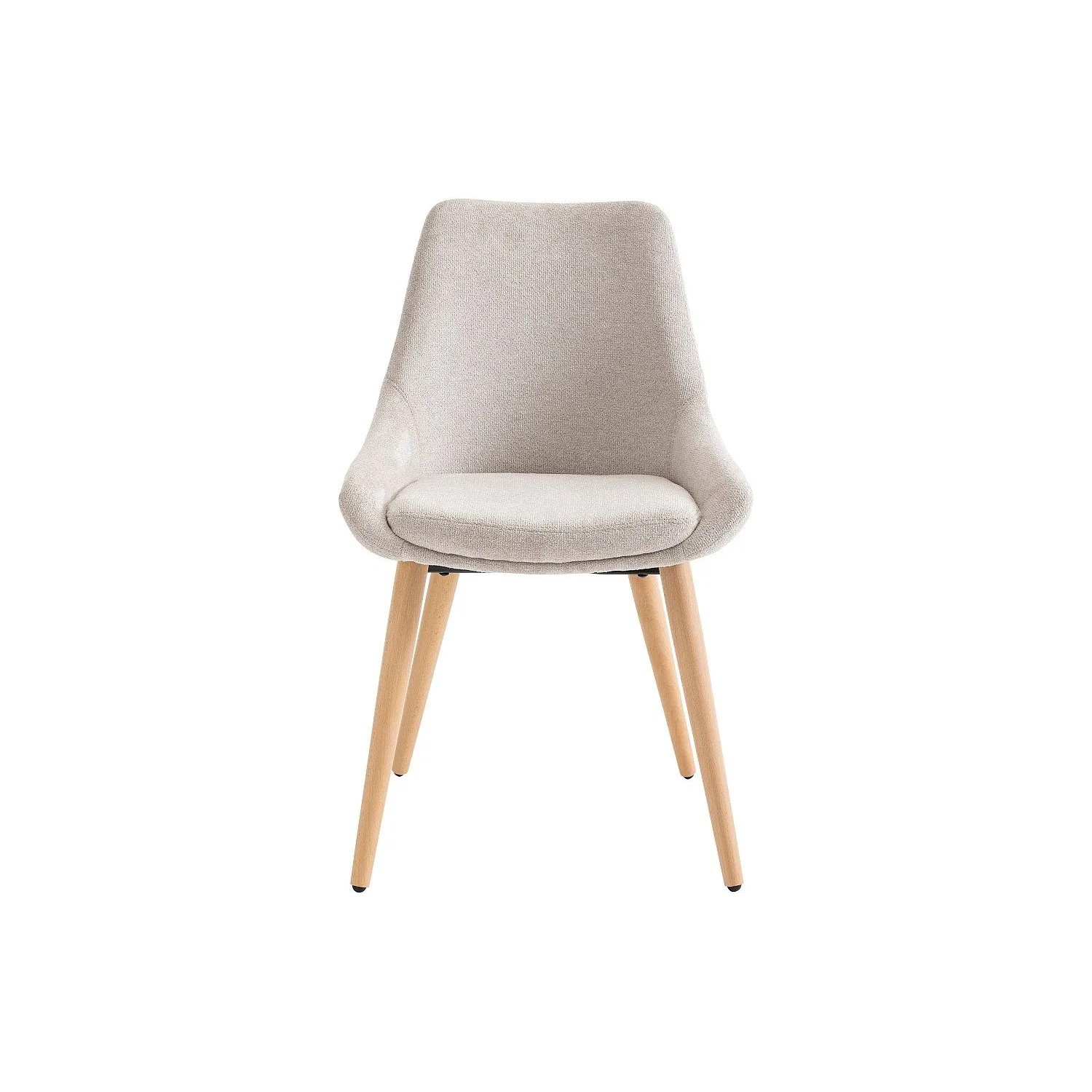 Vente-unique Stuhl Masurie Beige 49 cm
