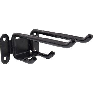 Wagner Wandhaken Hooks4tools Double, Stahl, schwarz, zur Werkzeugaufhängung.