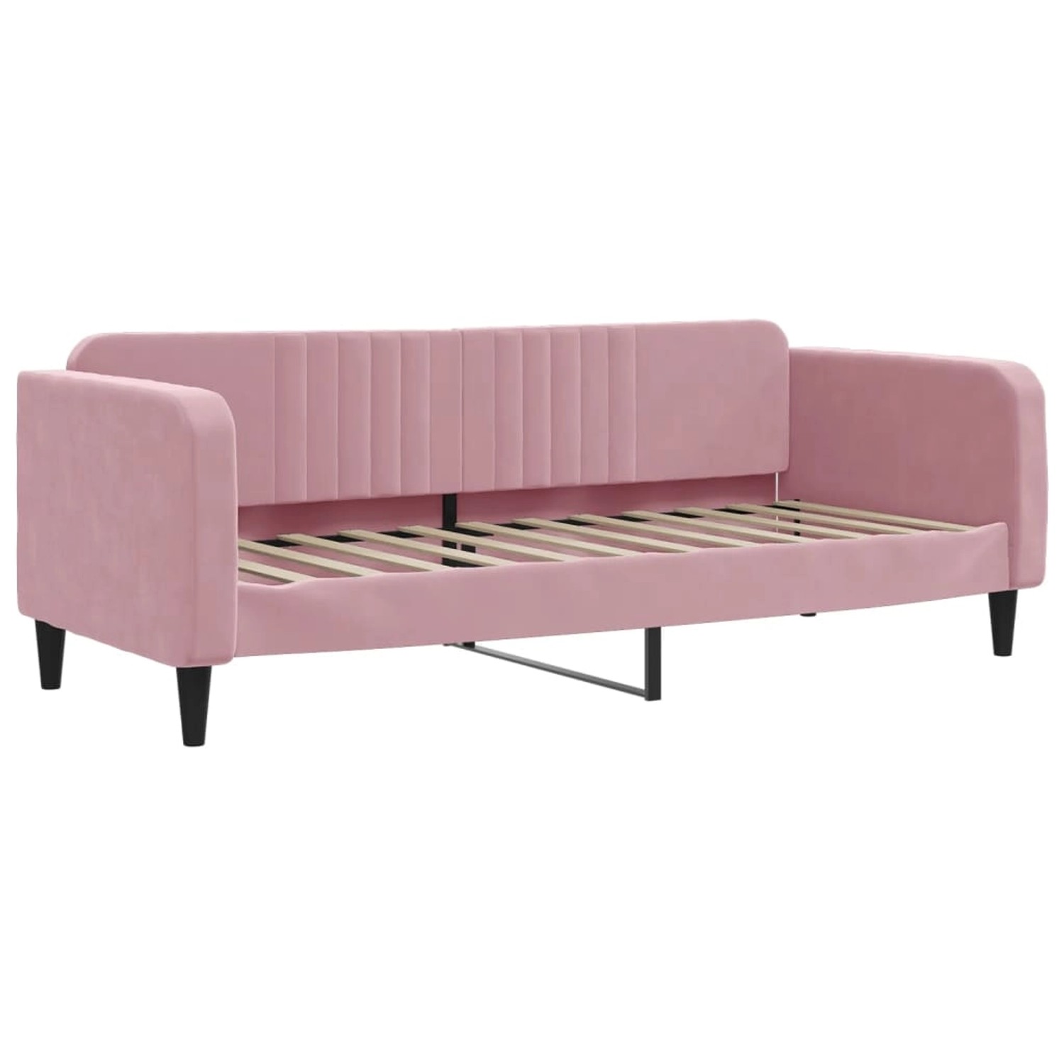 vidaXL Bett Tagesbett Rosa 80x200 cm Samt günstig online kaufen