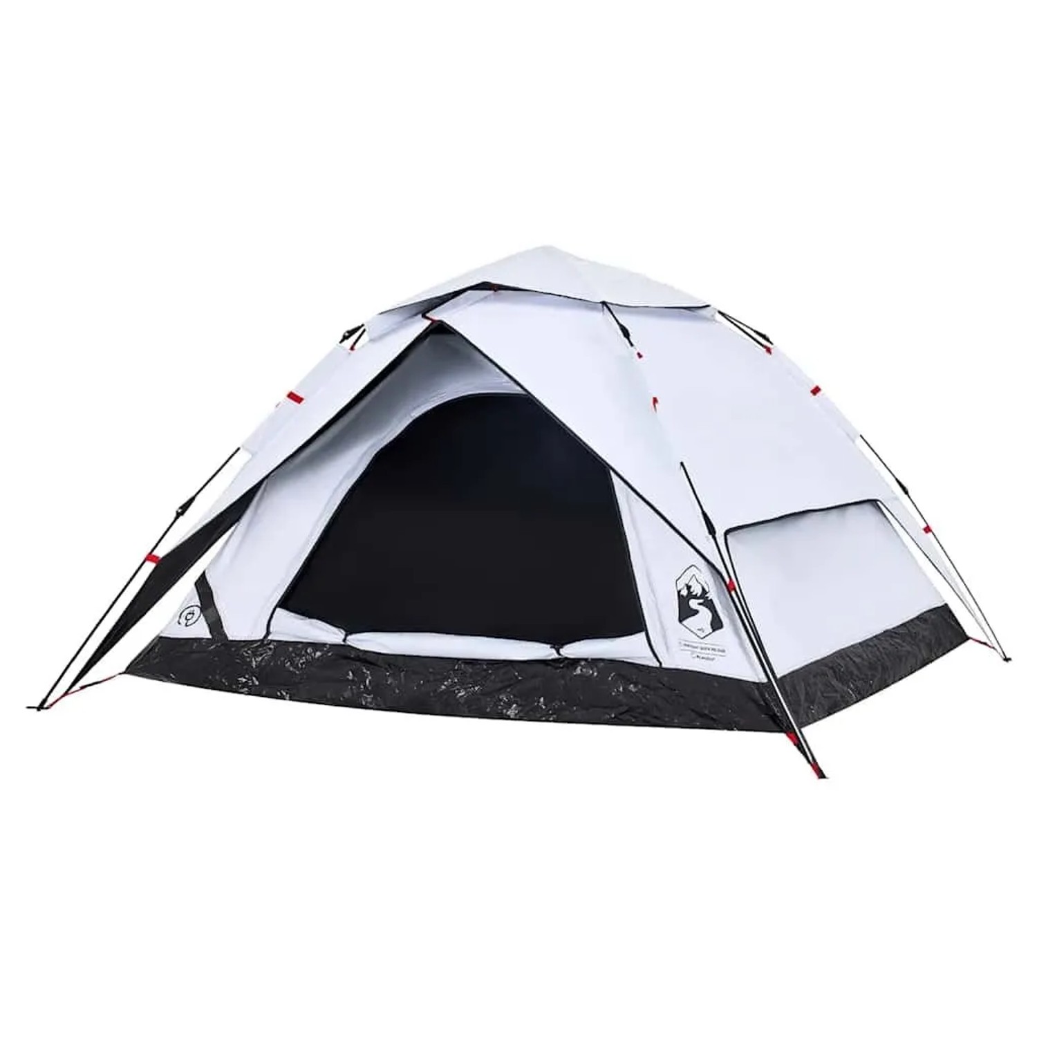 vidaXL Kuppel-Campingzelt 4 Personen Weiß Verdunkelt Quick Release 4004184 günstig online kaufen