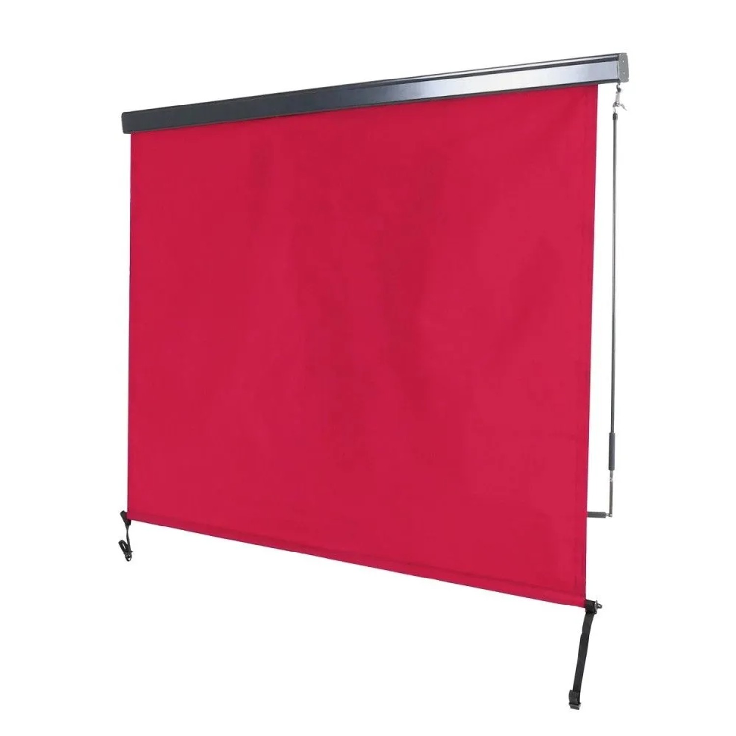 MCW Vertikalmarkise F42 250x180cm Bordeaux-Rot
