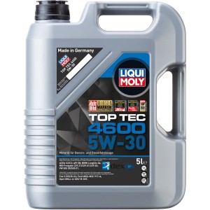 5L Liqui Moly Top Tec 4600 5W-30 Motoröl für Benzin- und Dieselmotoren.