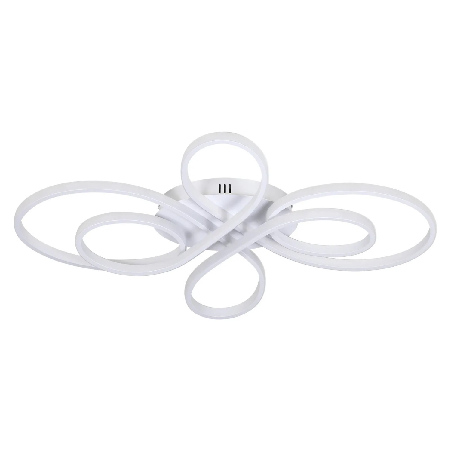 NETTLIFE LED Deckenleuchte aus Metall L100cm Weiß 3000-6500K 90W