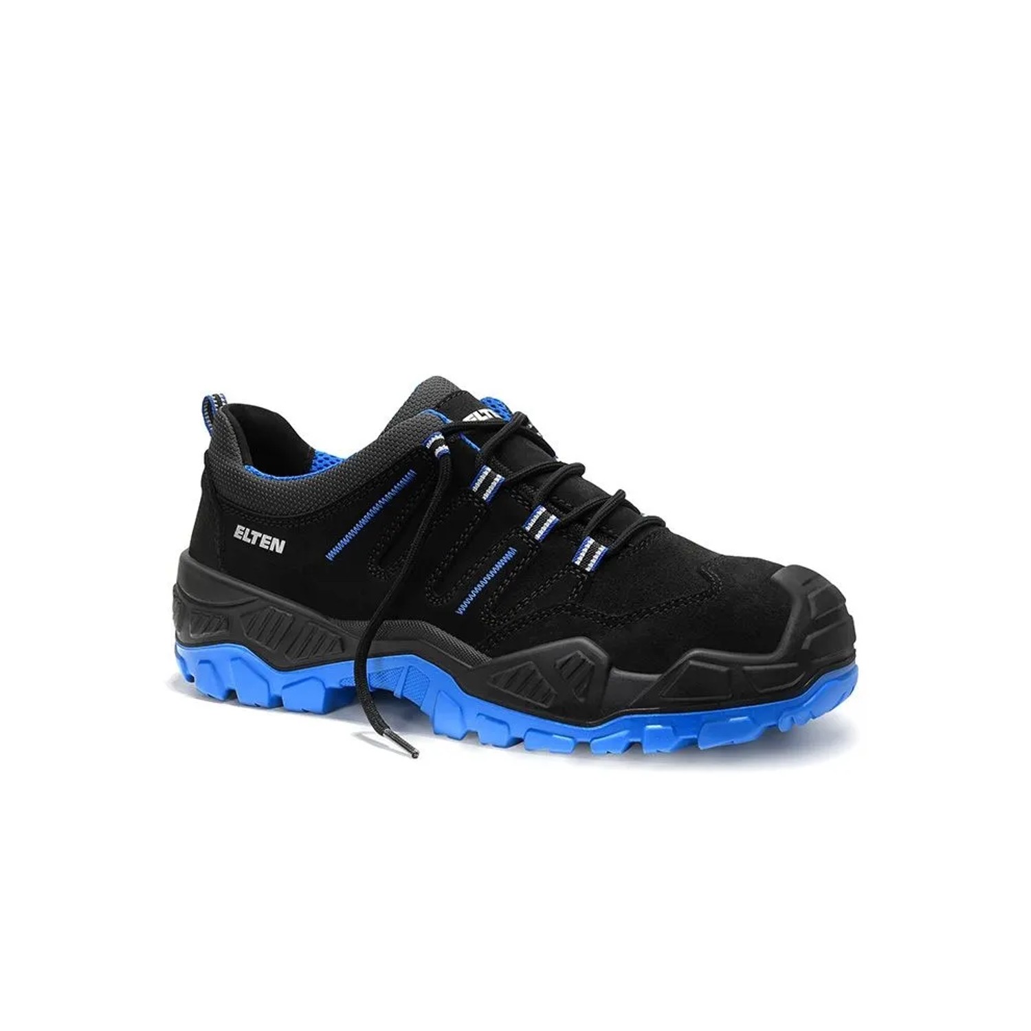 ELTEN Sicherheitshalbschuh QUENTIN BLACK BLUE Low ESD S3S Größe 44
