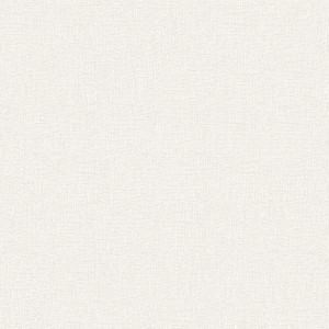 Weiße, matte Uni-Tapete von PROFHOME, Vliestapete mit leichter Struktur.