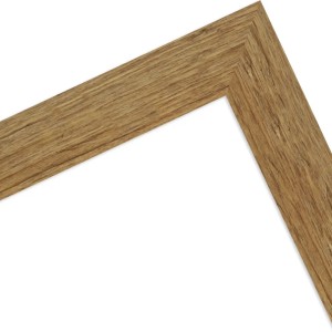 Detailansicht des Bilderrahmens H750 in Eiche-Optik, Landhausstil, 30x40 cm.
