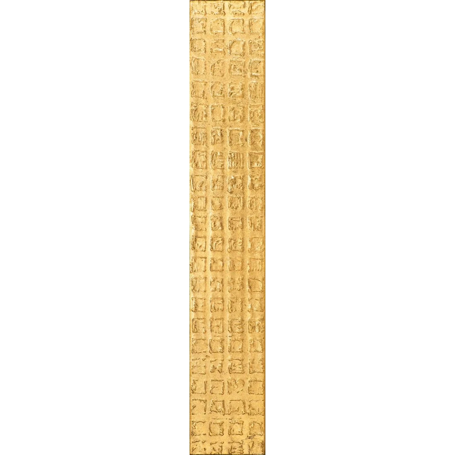 Art Universe Leinwandbild Slim Golden Message 25 x 150 cm
