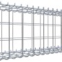 Gabiona Gabione, 30x100x20 cm, Maschenweite 10x10 cm, Drahtkorb für Einfassungen und Mauersysteme.
