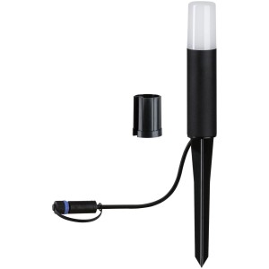 Schwarze Paulmann Flarea P&S Pollerleuchte, 200mm, für den Außenbereich. Warmweißes Licht.