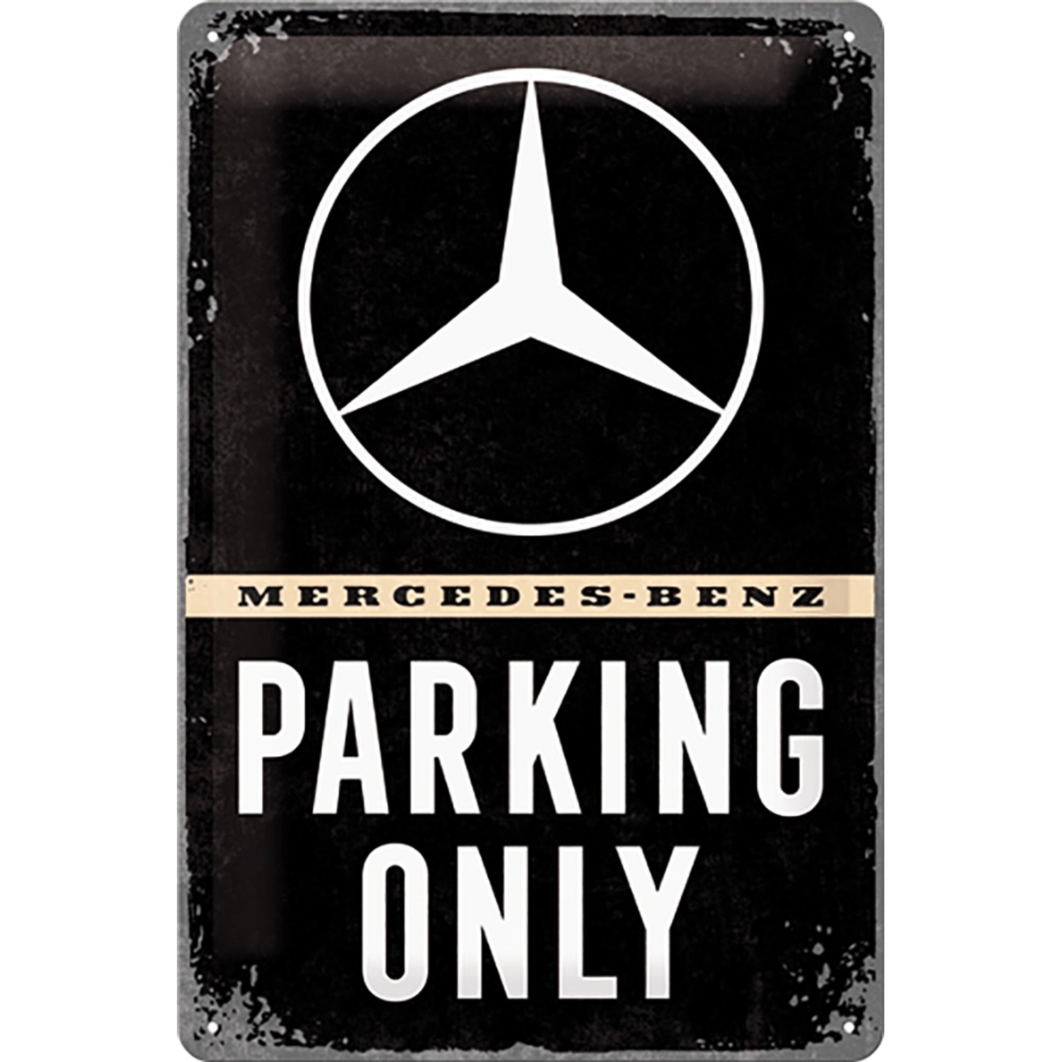 Nostalgic-Art Blechschild Mercedes-Benz - Parking Only 20 cm x 30 cm günstig online kaufen