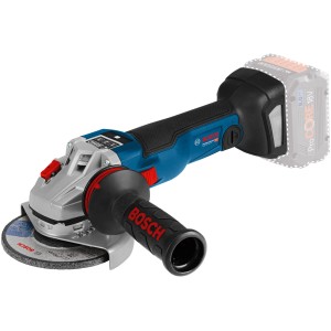 Bosch Professional Akku-Winkelschleifer GWS 18V-10 PSC mit Akkus und Ladegerät in L-Boxx.