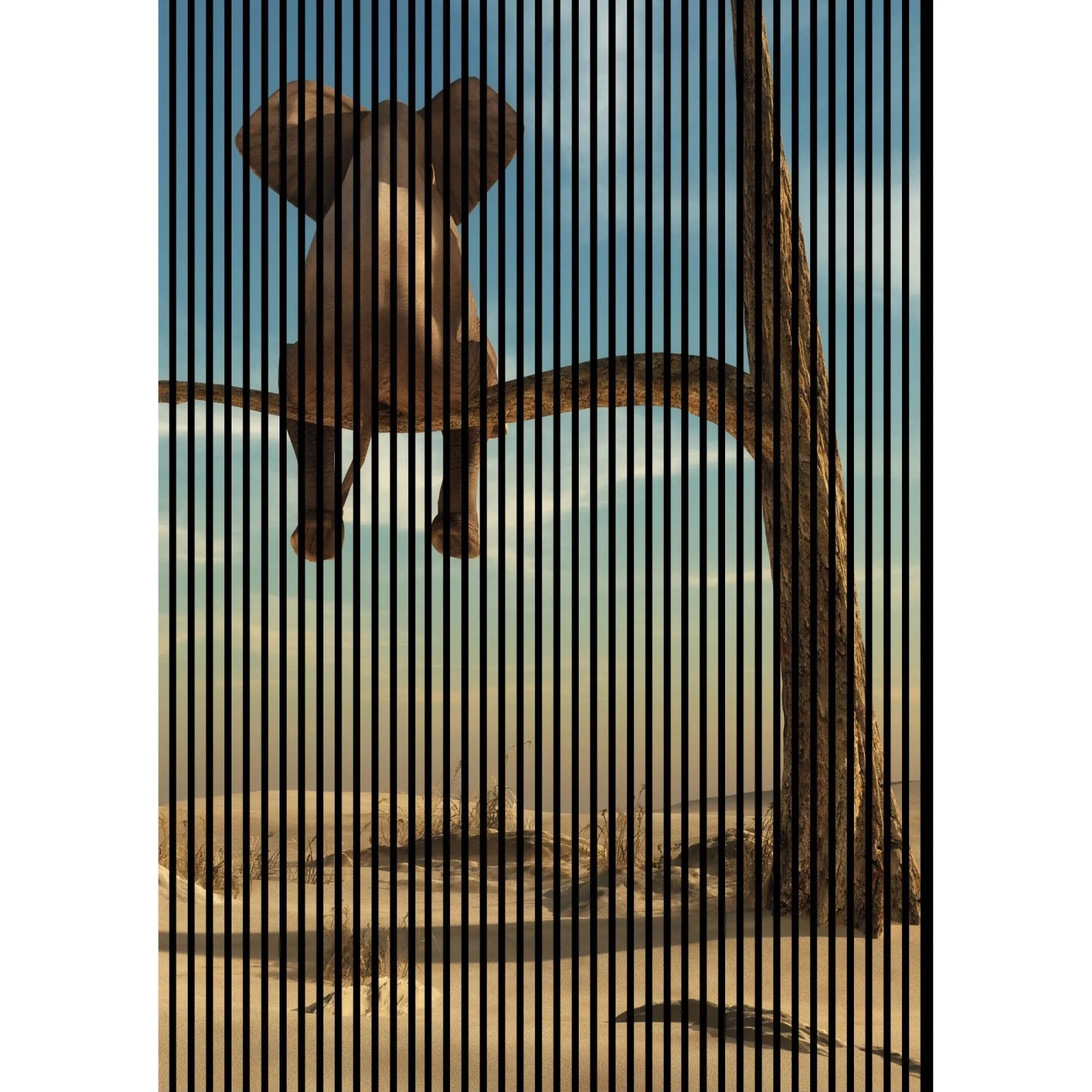 FN Acustico Akustikplatte Elefant 2 PET u. MDF Foliert 1.693 x 19 x 2.400 mm