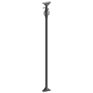 Schake Schrägstütze, feuerverzinkt, Verstellbereich 210-371 cm für Baugeräte.
