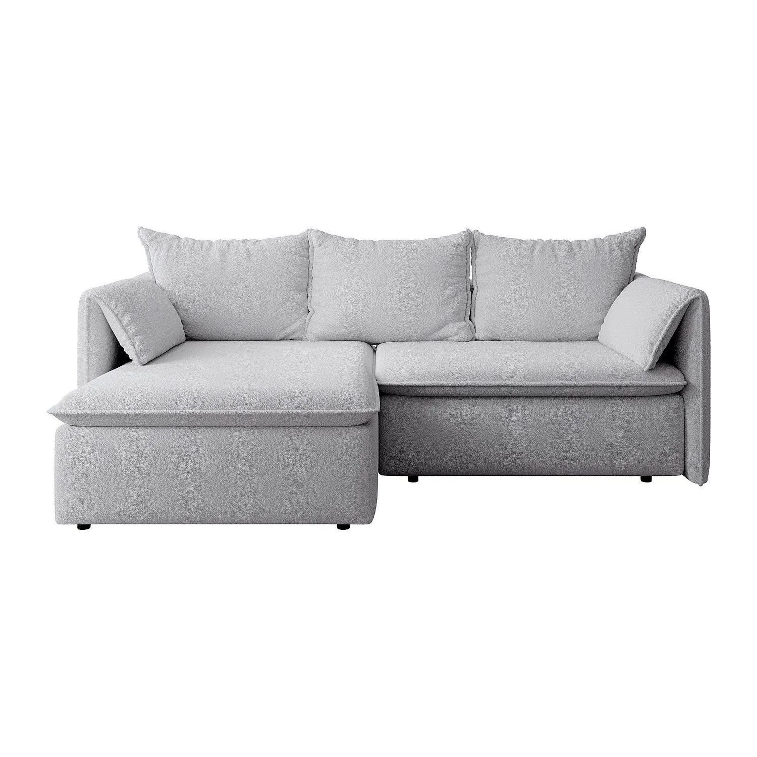 Vente-unique Schlafsofa Teodora Grau 230 cm
