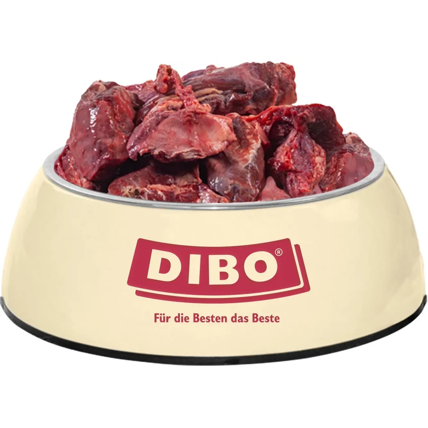 Dibo Hunde-Barf Kopffleisch im Napf, 2 kg Frostfutter für Hunde. Natürliche Tiernahrung.