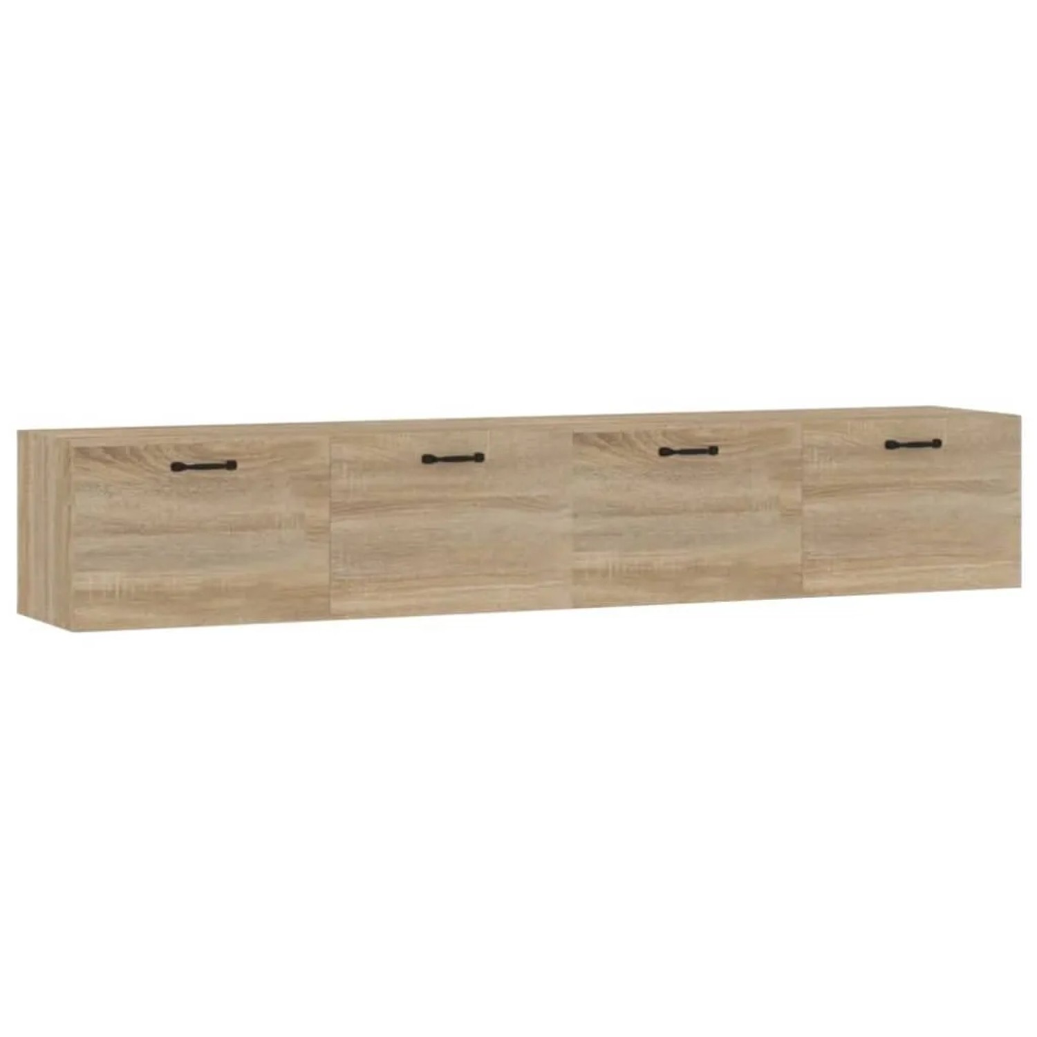 vidaXL Wandschränke 2 Stk Sonoma-Eiche 100x36,5x35 cm Holzwerkstoff Modell 1