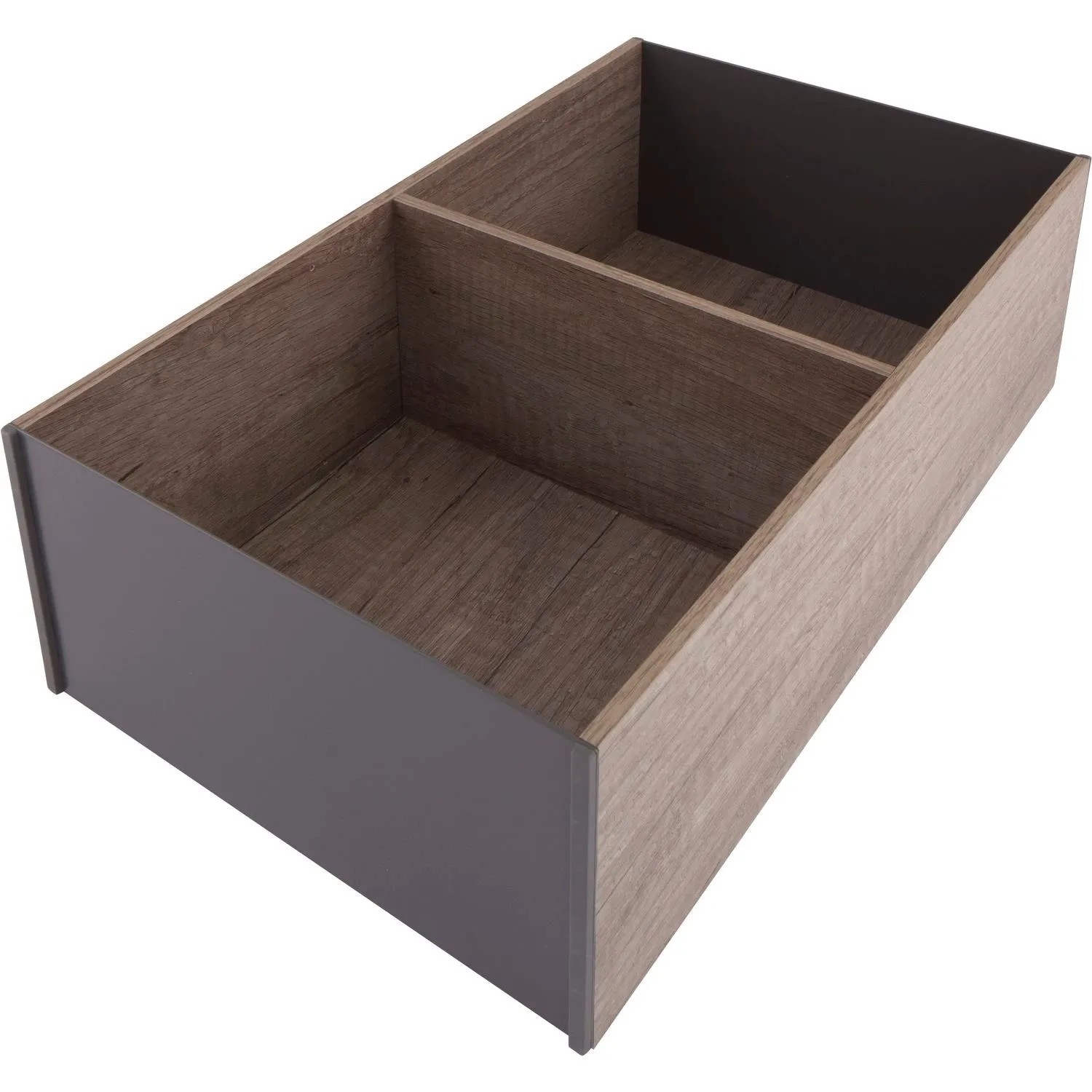 Blum Frontauszugsrahmen Ambia-Line Inneneinteilung 371x218x110 mm Nebraska Eiche