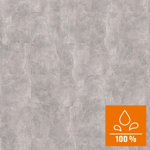 Classen Laminat Visio Grande in Sichtestrich-Optik, wasserfest, für Feuchträume geeignet.