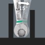 Wera Joker Maulschlüssel 13 mm im Einsatz, 15° Winkel für enge Räume.