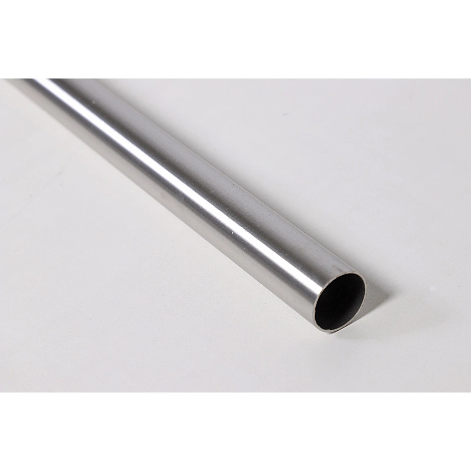 Edelstahl Handlauf V2A, Ø 40 mm, Länge 2000 mm, für Innen- und Außenbereich.