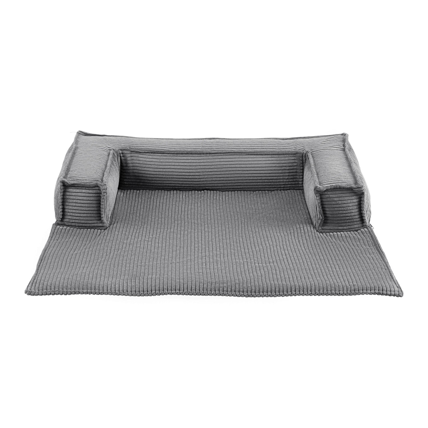 Mömax Hundesofa Pet Flat Dunkelgrau