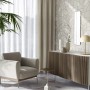 Beige Vliestapete mit Mosaikmuster der Kollektion Elle Decoration 4 von Erismann.