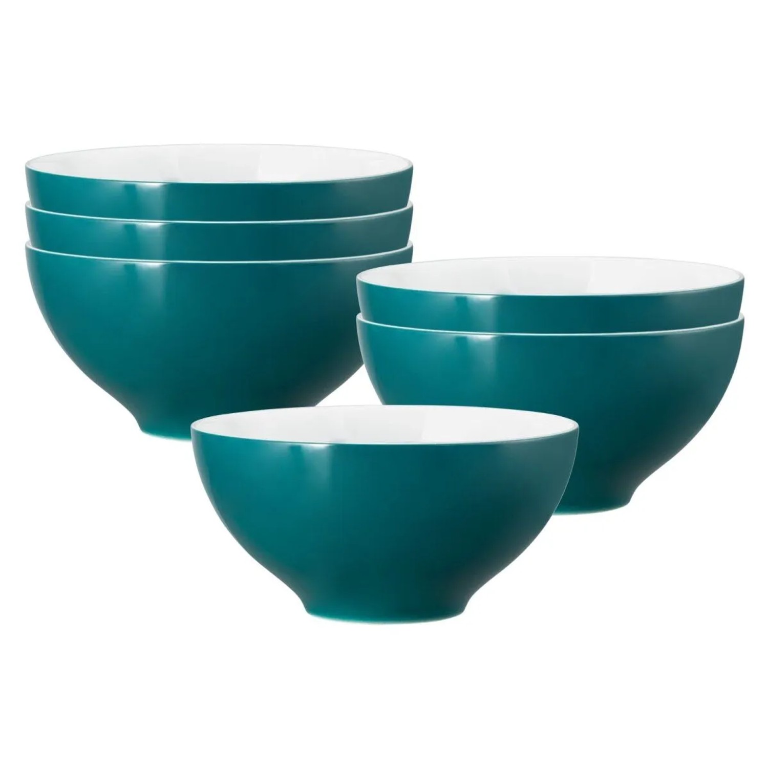 Seltmann Weiden Life Fashion Schüssel 15,5 cm 6er Set Trendy Petrol