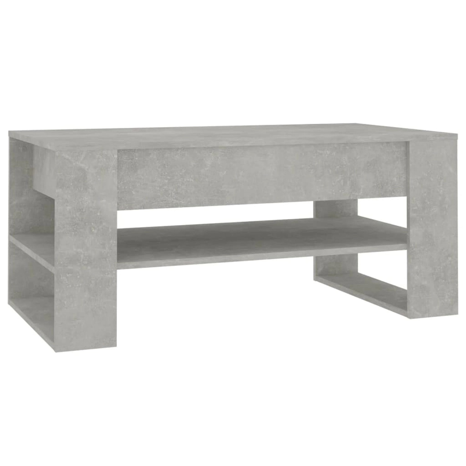 vidaXL Couchtisch Betongrau 102x55x45 cm Holzwerkstoff günstig online kaufen