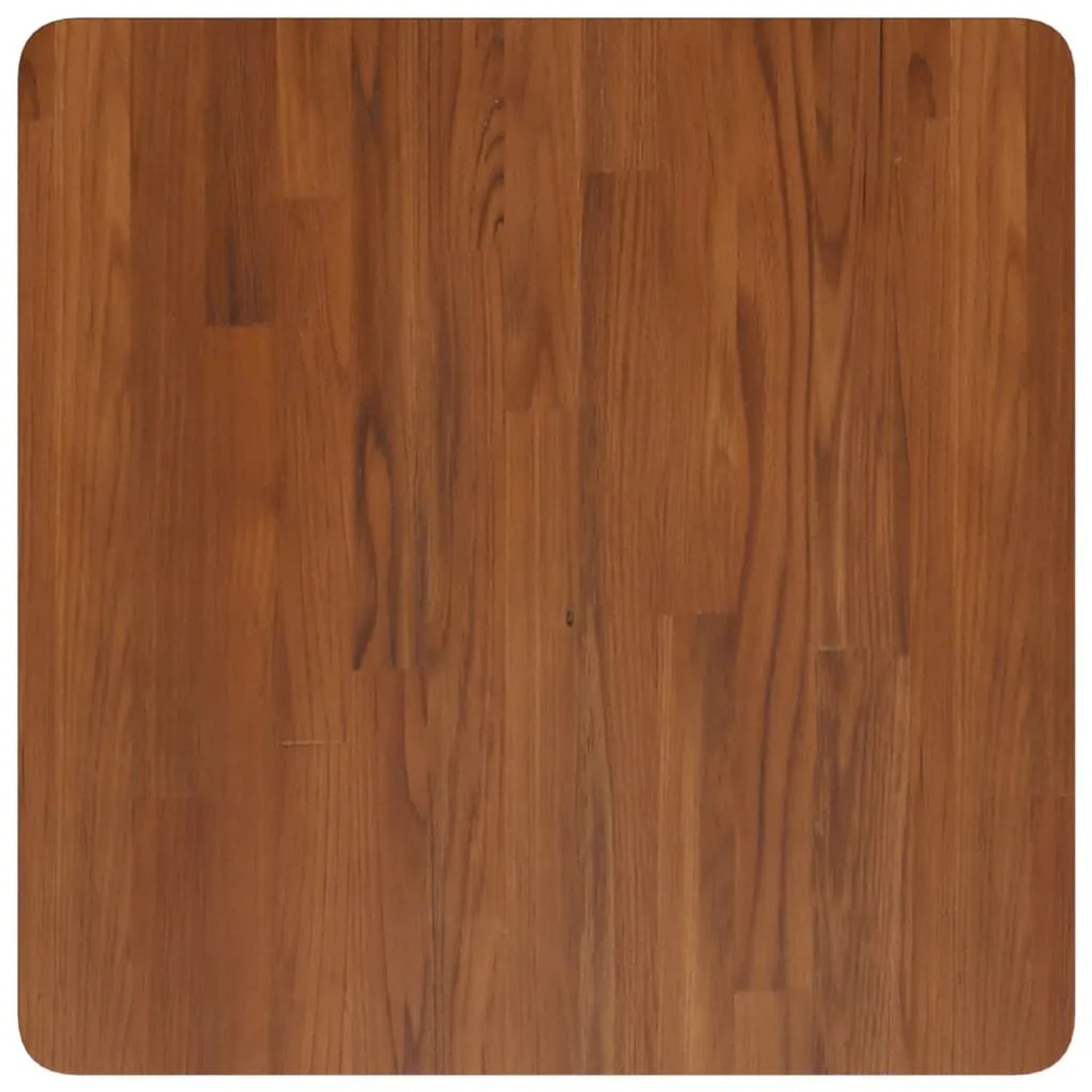 vidaXL Tischplatte Quadratisch Dunkelbraun 60x60x2,5cm Eiche Behandelt