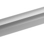 Sarei U-Profil 20/85/20 HG17, silbernes Dachblech für vielseitige Anwendungen.