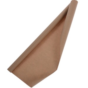 Packpapier Natur, 300x70cm, Rolle. Ideal als Geschenkpapier oder für Weihnachtsdeko.