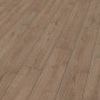 Egger Aqua Laminat EL2191 NatureSense Turin Eiche Braun, verlegter Boden im Landhausdielen-Format.